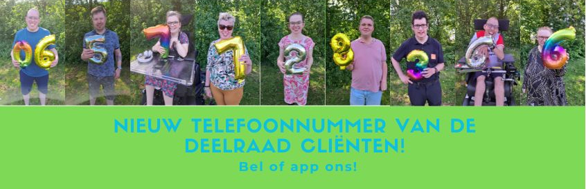 Nieuw telefoonnummer van de deelraad cliënten